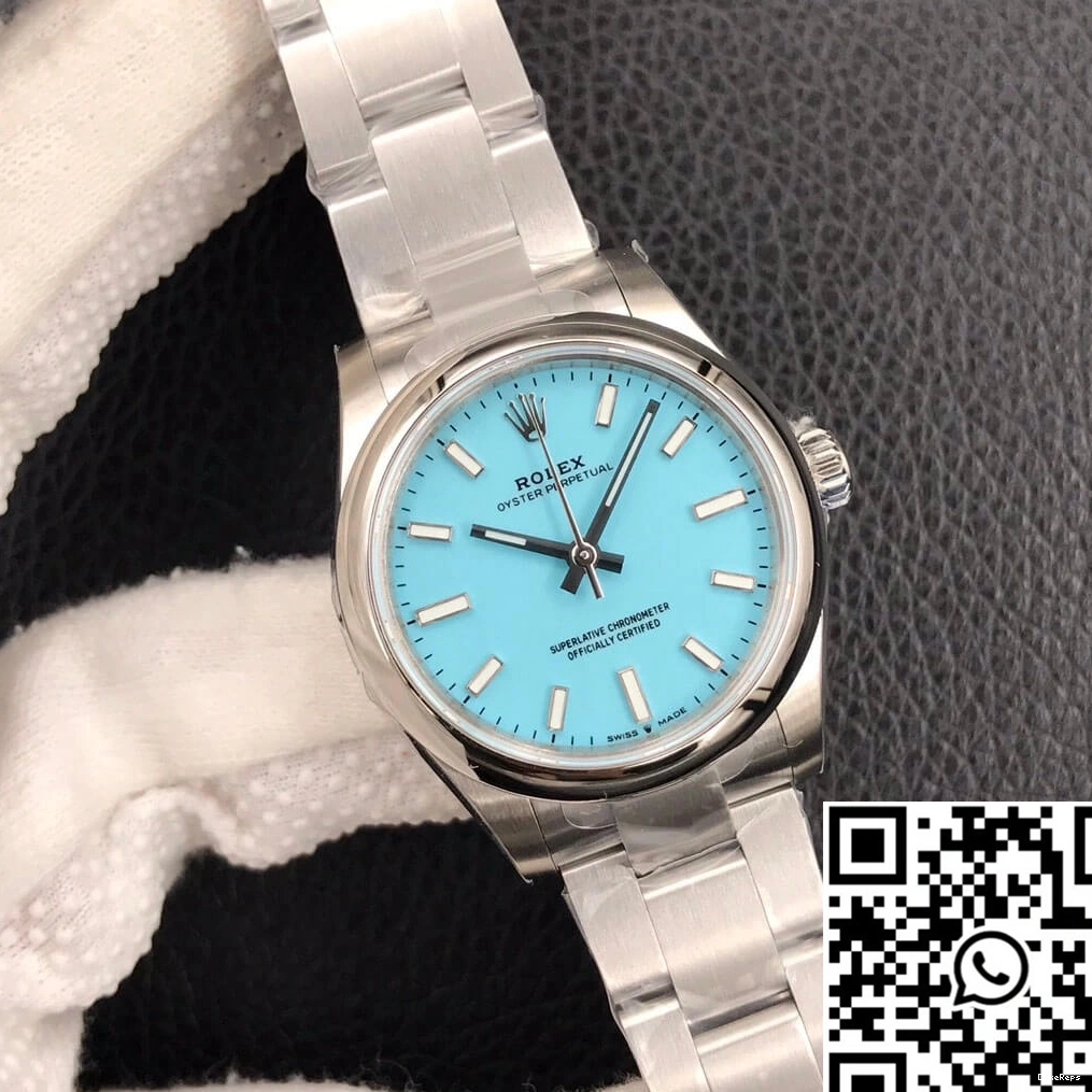 Turquoise 31MM Rolex Blue Dial M277200-0007 Factory EW Oyster Perpetual 0730